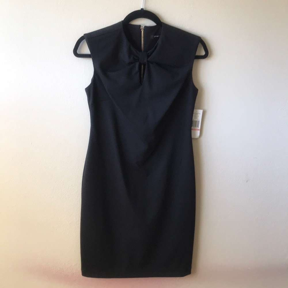 Sharagano black dress- NWT size 2P
